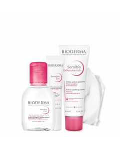 Bioderma Sensibio Defensive Coffret Rotina Pele Seca e Sensível