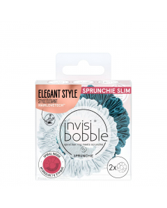 Invisibobble Sprunchie Slim Cool as Ice 2un.
