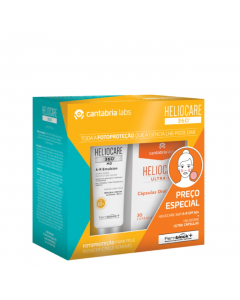 Heliocare 360º Pack MD A-R Emulsão + Ultra D Cápsulas