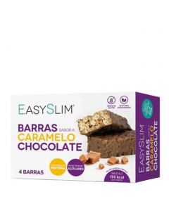Easyslim Barras Caramelo e Chocolate 4un.