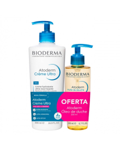 Bioderma Atoderm Pack Creme Ultra + Óleo Duche