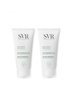 SVR Spirial Deo-Creme Pack Antitranspirante 2x50ml