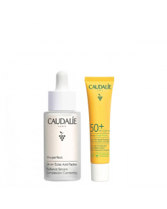 Caudalie Vinoperfect Pack Sérum Antimanchas + Vinosun Protect Creme