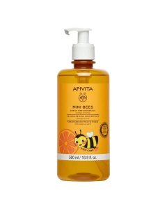 Apivita Mini Bees Gel de Banho Suave Laranja e Mel 500ml
