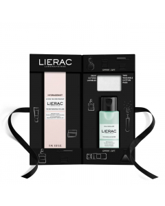 Lierac Coffret Hydragenist Creme Olhos Oferta Água Micelar + Discos Reutilizáveis