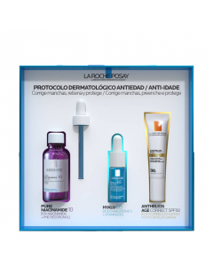 La Roche Posay Coffret Pure Niacinamide 10 Protocolo Anti-idade