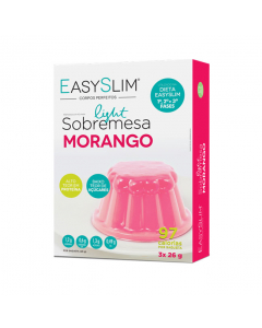 Easyslim Sobremesa Light Sabor Morango 3x26gr