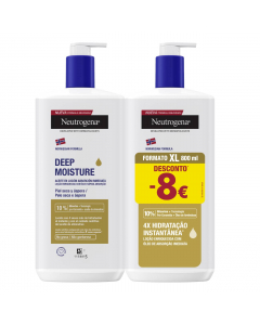 Neutrogena Hidratação Profunda Pack Loção-Óleo 2x400ml