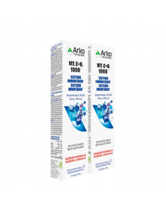 Arkopharma Vitamina C e D + Zinco Pack 2x20unid.