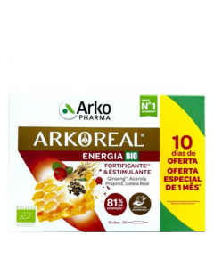 Arkoreal Energia Bio Pack Especial Ampolas 30un.