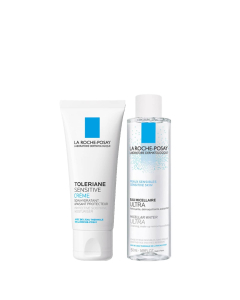 La Roche Posay Toleriane Rotina Essencial Pele Sensível Creme 40ml + Água Micelar 50ml