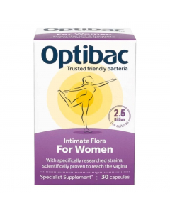 Optibac Intimate Flora Women Cápsulas 30un.