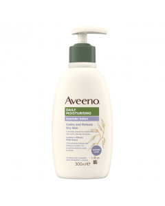 Aveeno Daily Moisturizing Lavanda Loção de Corpo Hidratante 300ml
