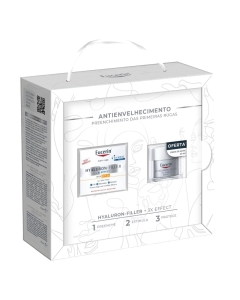 Eucerin Coffret Hyaluron-Filler 3x Effect Creme Dia SPF30 + Creme Noite
