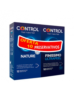 Control Pack Nature Preservativos + Oferta Ultra Feel