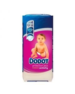 Dodot Activity T4 Fraldas 9-14kg 48unid.