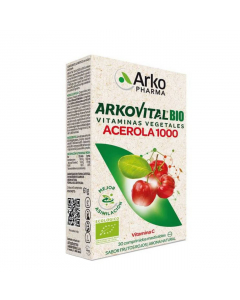 Arkovital Acerola 1000 Comprimidos Mastigáveis 30un.