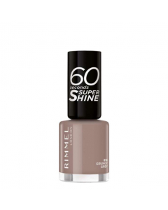 Rimmel 60 Seconds Super Shine Verniz Cor 810 Grungy Grey 8ml