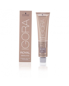 Schwarzkopf Igora Royal Absolutes Cor 4-60 Castanho Médio Chocolate 60ml