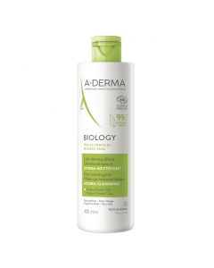 A-Derma Biology Leite Desmaquilhante Dermatológico 400ml