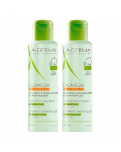 A-Derma Exomega Duo Gel de Limpeza Cabelo e Corpo