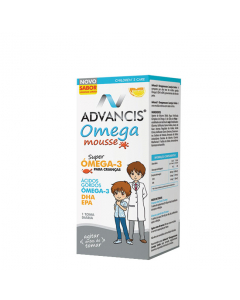 Advancis Omega Mousse Super Ómega-3 Laranja-Limão 100ml