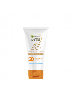 Ambre Solaire BB Cream FPS50 Creme Solar de Cor de Rosto 50ml