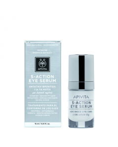 Apivita 5 Action Eye Sérum Olhos Anti-Idade 15ml