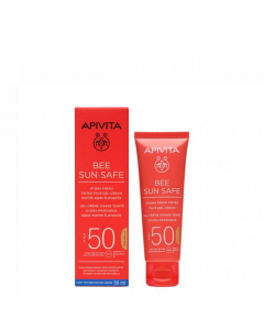 Apivita Bee Sun Safe Hydra Fresh Creme com Cor SPF50 50ml