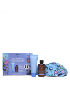 Apivita Aqua Beelicious Kit Creme + Espuma de Limpeza