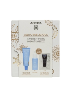 Apivita Aqua Beelicious Coffret Creme com Cor Hidratação e Frescura