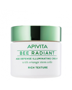 Apivita Bee Radiant Creme Rico Anti-Idade Iluminador 50ml