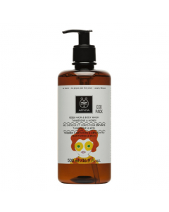 Apivita Kids Gel Limpeza Cabelo e Corpo 500ml