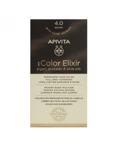 Apivita My Color Elixir Coloração Permanente Cor 4.0 Castanho