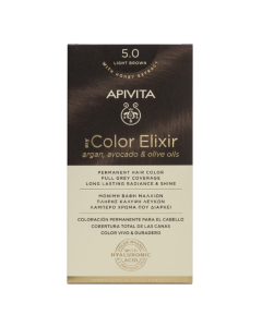 Apivita My Color Elixir Coloração Permanente Cor 5.0 Castanho Claro