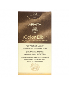 Apivita My Color Elixir Coloração Permanente Cor 9.3 Loiro Muito Claro Dourado