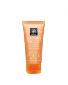 Apivita Suncare Creme Protetor Solar SP50 Pele Sensível 50ml