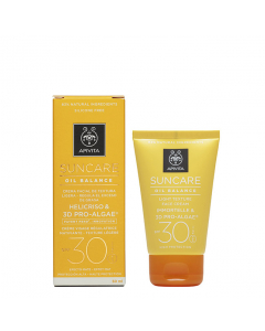 Apivita Suncare Creme Protetor Solar SP30 Anti-Oleosidade 50ml