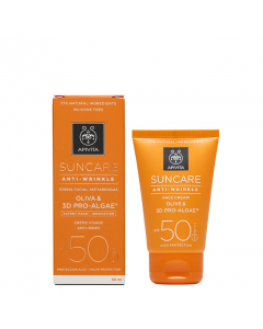Apivita Suncare Creme Protetor Solar SP50 Anti-Rugas 50ml