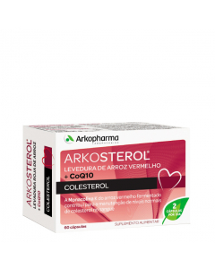 Arkosterol Levedura de Arroz Vermelho e Coenzima Q10 Cápsulas 60un.