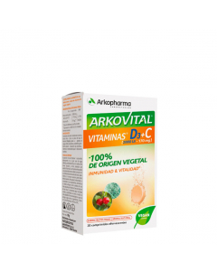 Arkovital Vitamina D3 + C Comprimidos Efervescentes 20un.