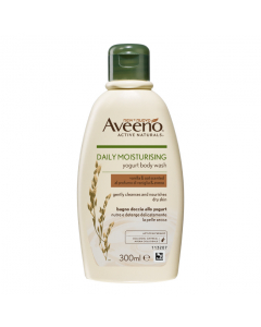 Aveeno Daily Gel de Banho Hidratante de Iogurte Baunilha e Aveia 300ml