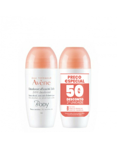 Avène Body Duo Desodorizante 24h Roll-On