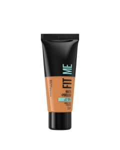 Maybelline Fit Me Matte + Poreless Base Cor 334 Warm Tan 30ml