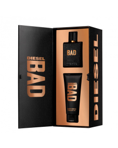 Bad Eau de Toilette de Diesel Coffret Perfume Masculino oferta Gel Duche 50+100ml