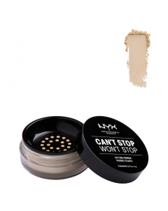 NYX Can't Stop Won't Stop Pó Fixador Cor Light 6gr