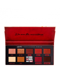 Nyx La Casa de Papel Paleta de Sombras El Profesor