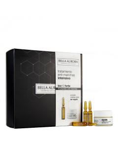 Bella Aurora Kit Bio 10 Forte Ampolas Antimanchas 15un + Creme de Olhos 15ml