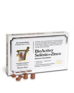 Bioactivo Selénio+Zinco Comprimidos 60un.