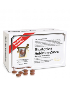 Bioactivo Comprimidos Selénio + Zinco 150un.
